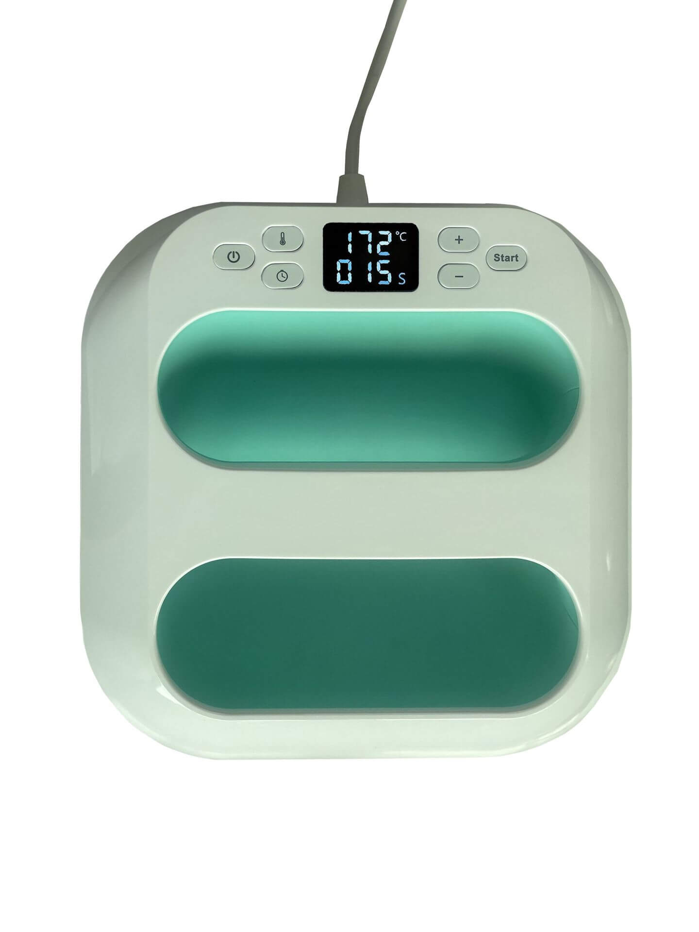 Portable heat press machine, rapid heating, ironing and sublimation, suitable for heat press projects such as clothing, hats, cups, etc. - Kamo