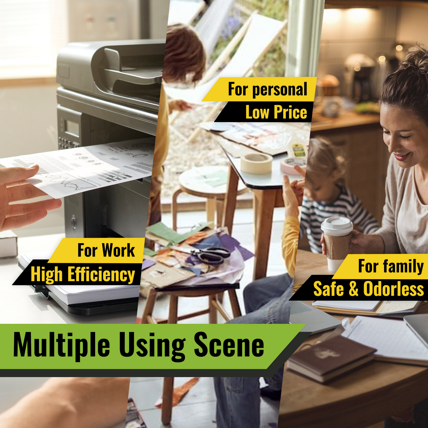 Kamo 364 XL Compatible with HP 364 364XL Ink Cartridges (12 Pack), for Deskjet 3070A 3520 3522 3524, Officejet 4620 4622, Photosmart 5520 5510 5524 6520 5514 5515 5522 6510 B110 B210 C310