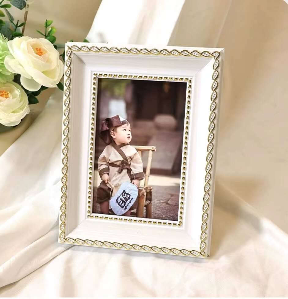 Photo frame table ornaments album frame wall hanging A4 piano white - Kamo