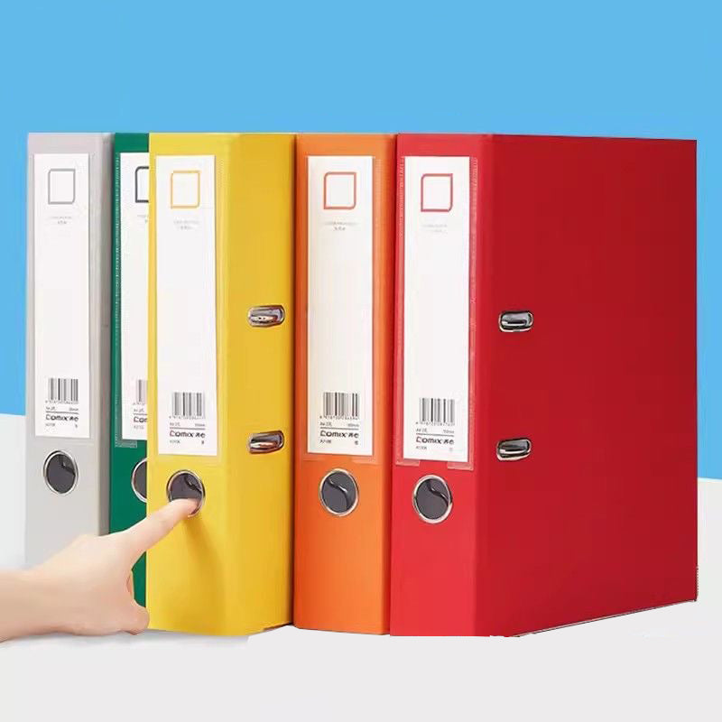 Quick labor folder a4 loose-leaf folder 2 hole punch folder two-hole universal file folder storage artifact office