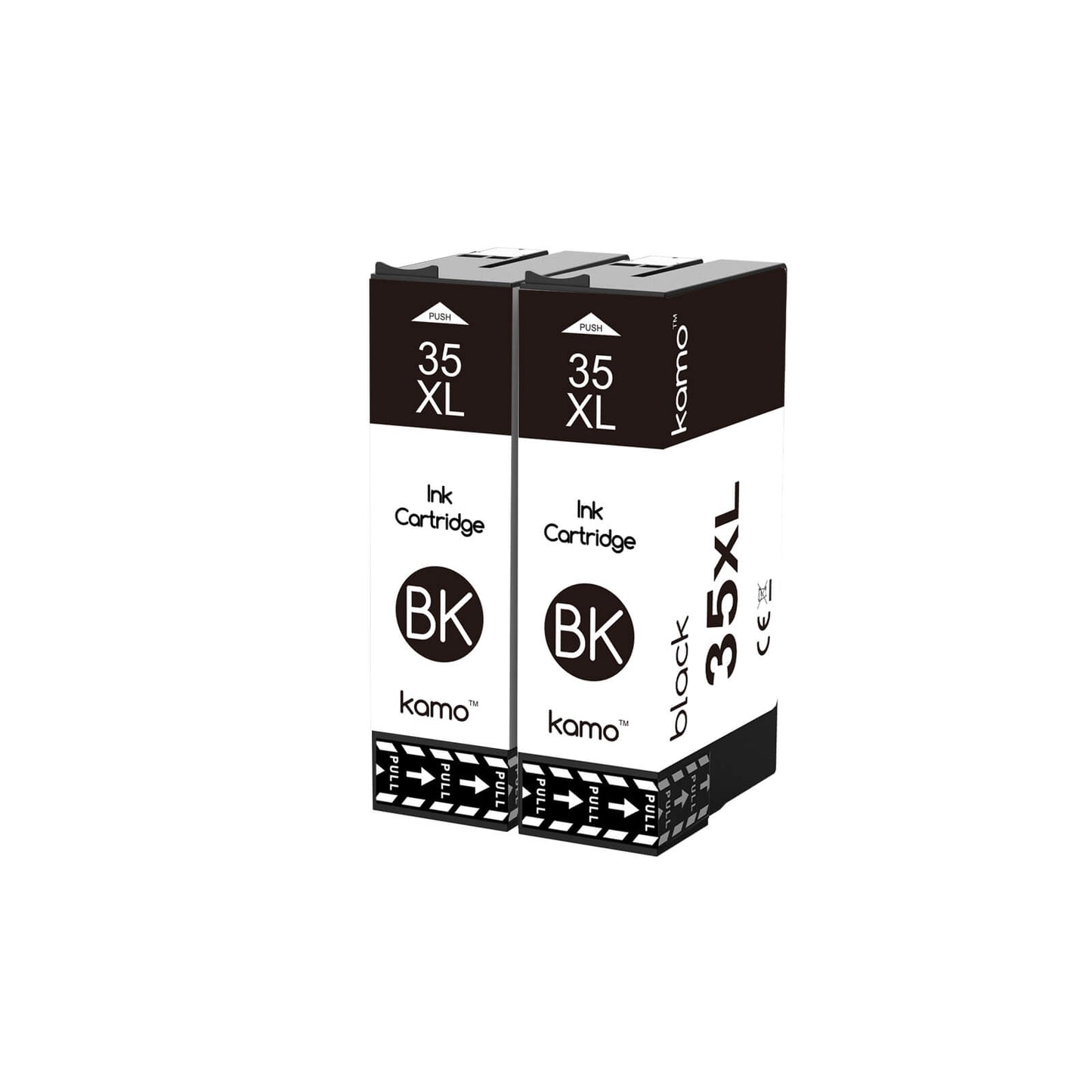 Kamo 35 XL for Epson 35 35XL Black Ink Cartridges (2 Pack)