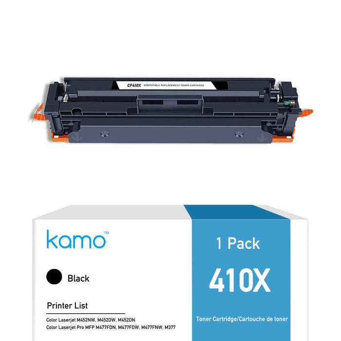 Kamo 410X for HP 410X CF410X Toner (1 Pack)