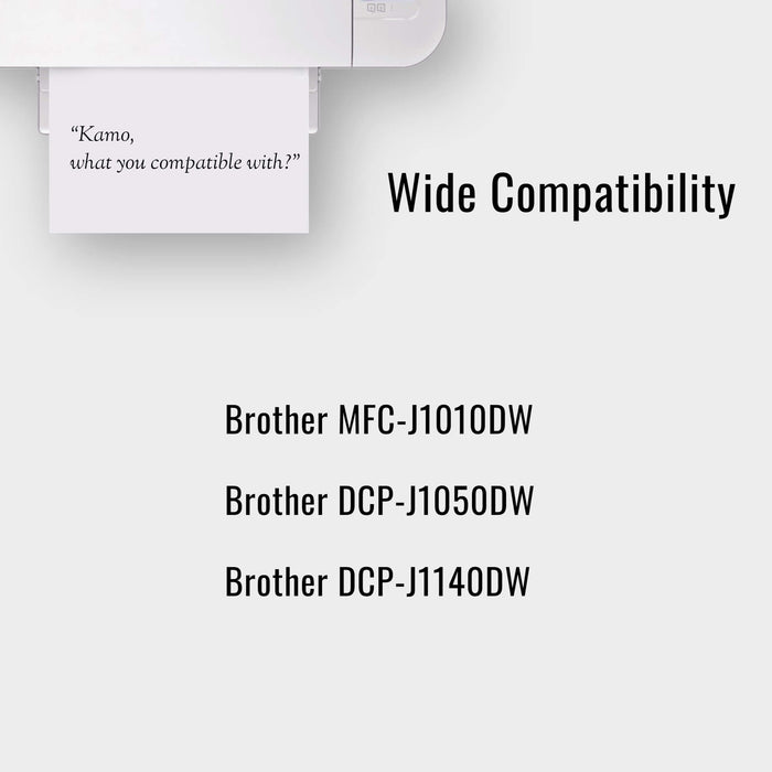 LC421XL LC421XL 421XL Compatible Ink Cartridge For Brother DCP-J1050DW  MFC-J1010DW DCP-J1140DW printer