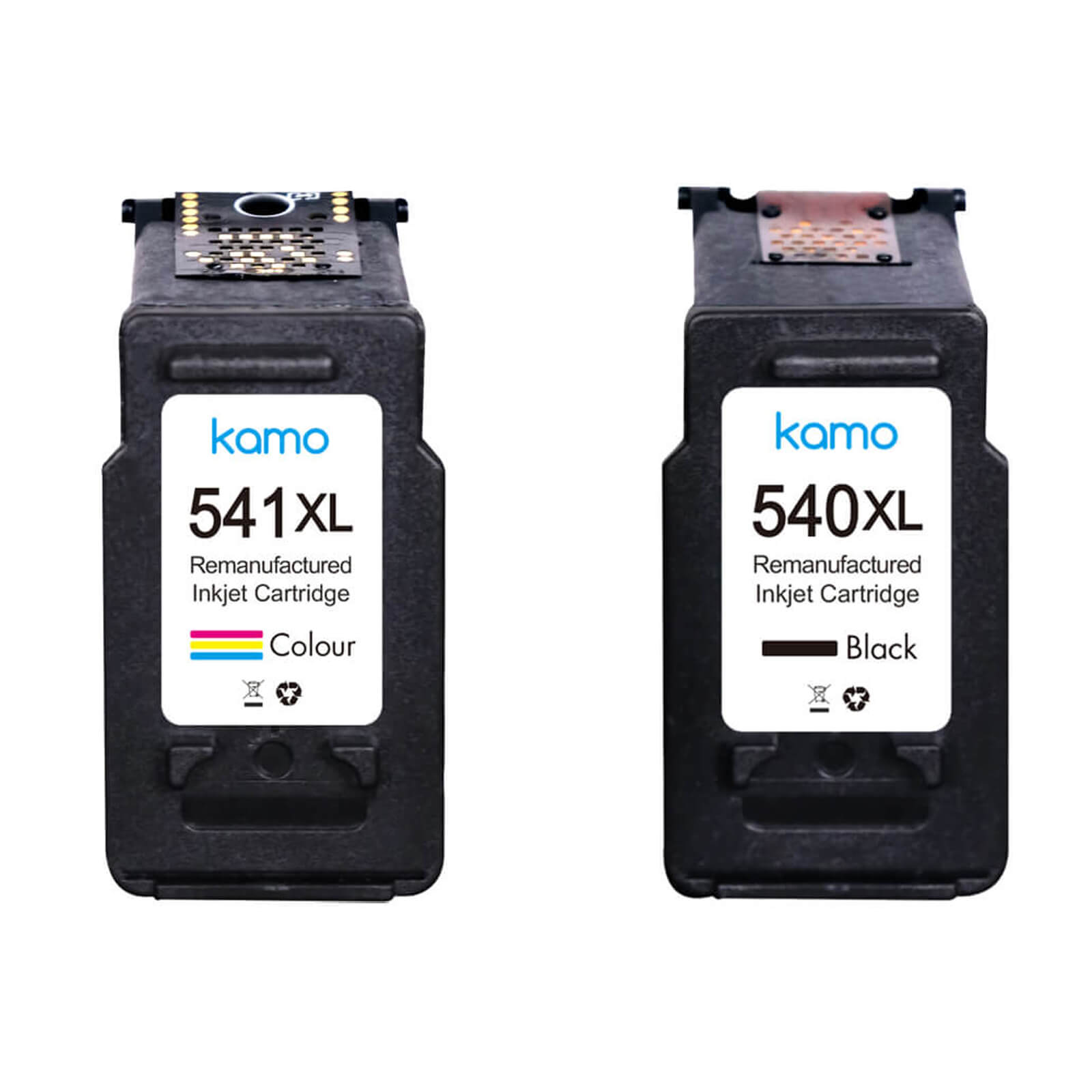 Kamo 540XL 541XL Compatible With Canon PG-540 CL-541 XL Ink Cartridges - Kamo