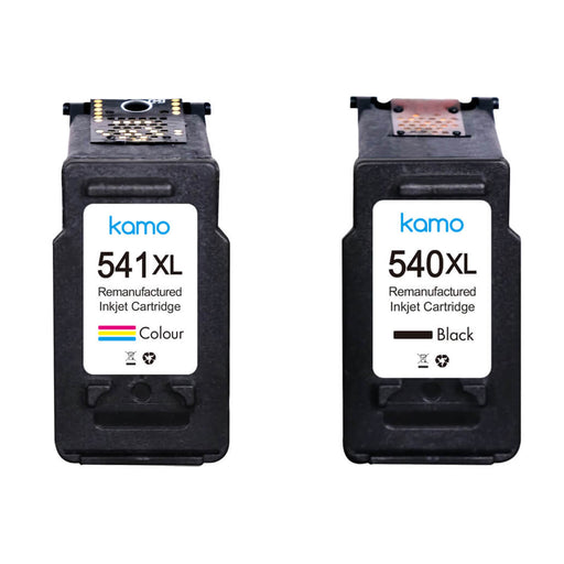 Kamo 540XL 541XL Compatible With Canon PG-540 CL-541 XL Ink Cartridges - Kamo
