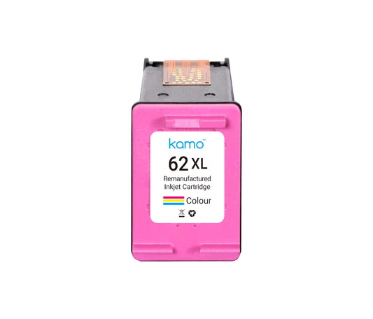 Kamo 62 XL for HP 62 62XL Color Ink Cartridges (1 Pack)