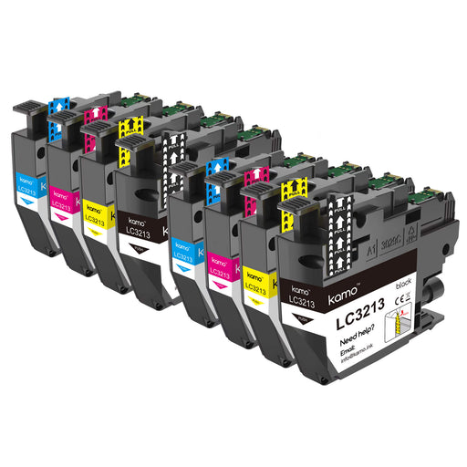 Kamo LC-3213 XL Compatible with Brother LC3213 LC3211 Ink Cartridges - Kamo