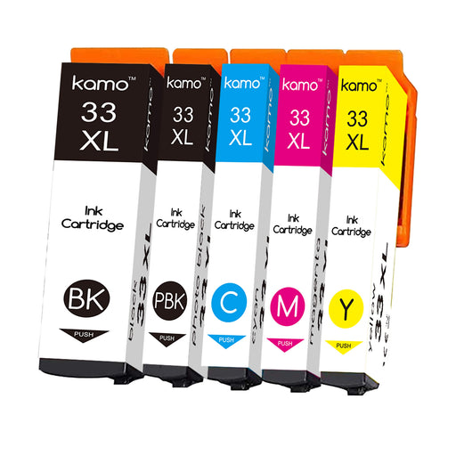 Kamo 33 XL Compatible with Epson 33 33XL Ink Cartridges