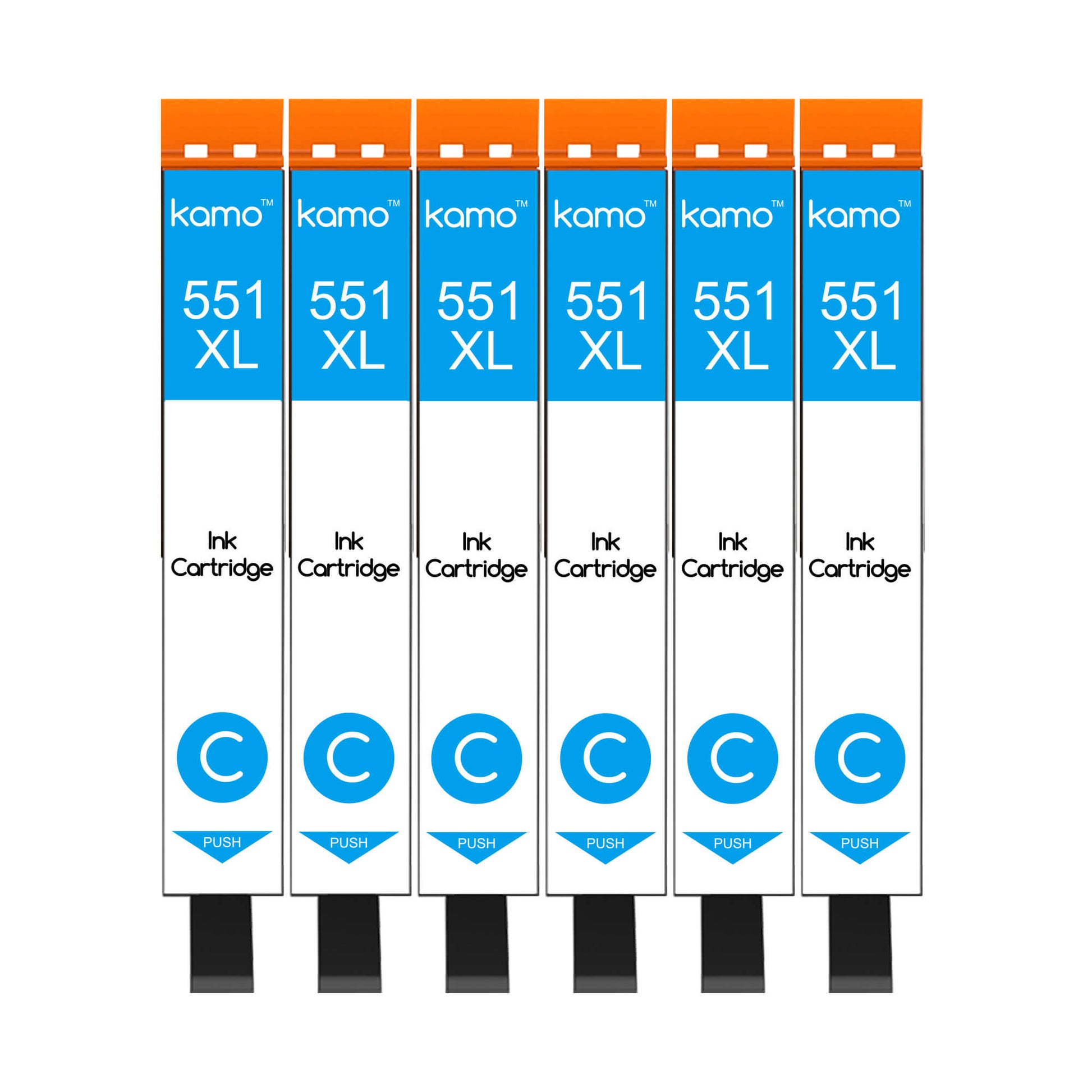 Kamo 551XL for Canon CLI-551 XL Ink Cartridges