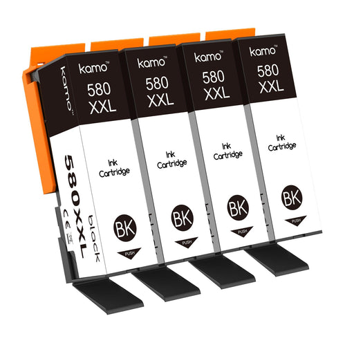 Kamo 580 XXL Black Compatible with Canon PGI-580 580XXL Ink Cartridges