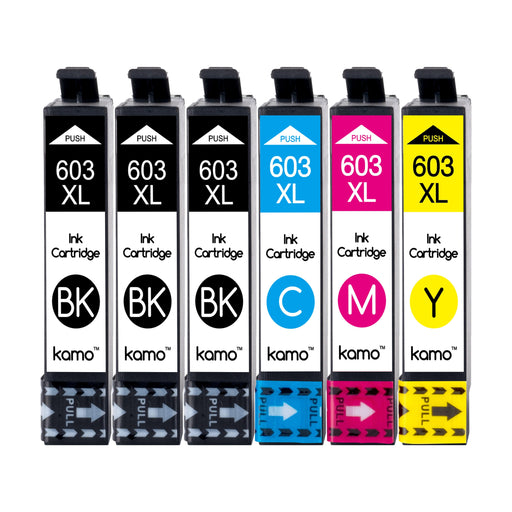 Kamo 603XL Compatible with Epson 603 603XL Ink Cartridges - Kamo