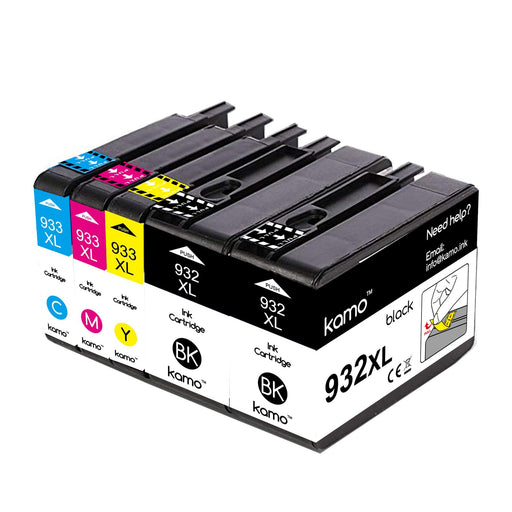 Kamo 932 933 XL Compatible with HP 932XL 933XL Ink Cartridges