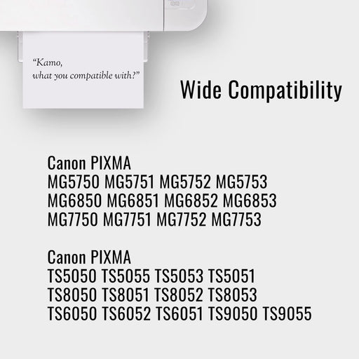 Cartouches Compatible Canon 570 571 xl pour Pixma TS5050 TS6050