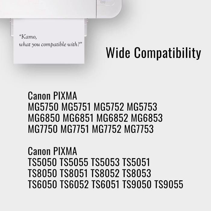 Cartouches d'encre compatibles pour imprimantes Canon Pixma : PGI-570 CLI-571  XL