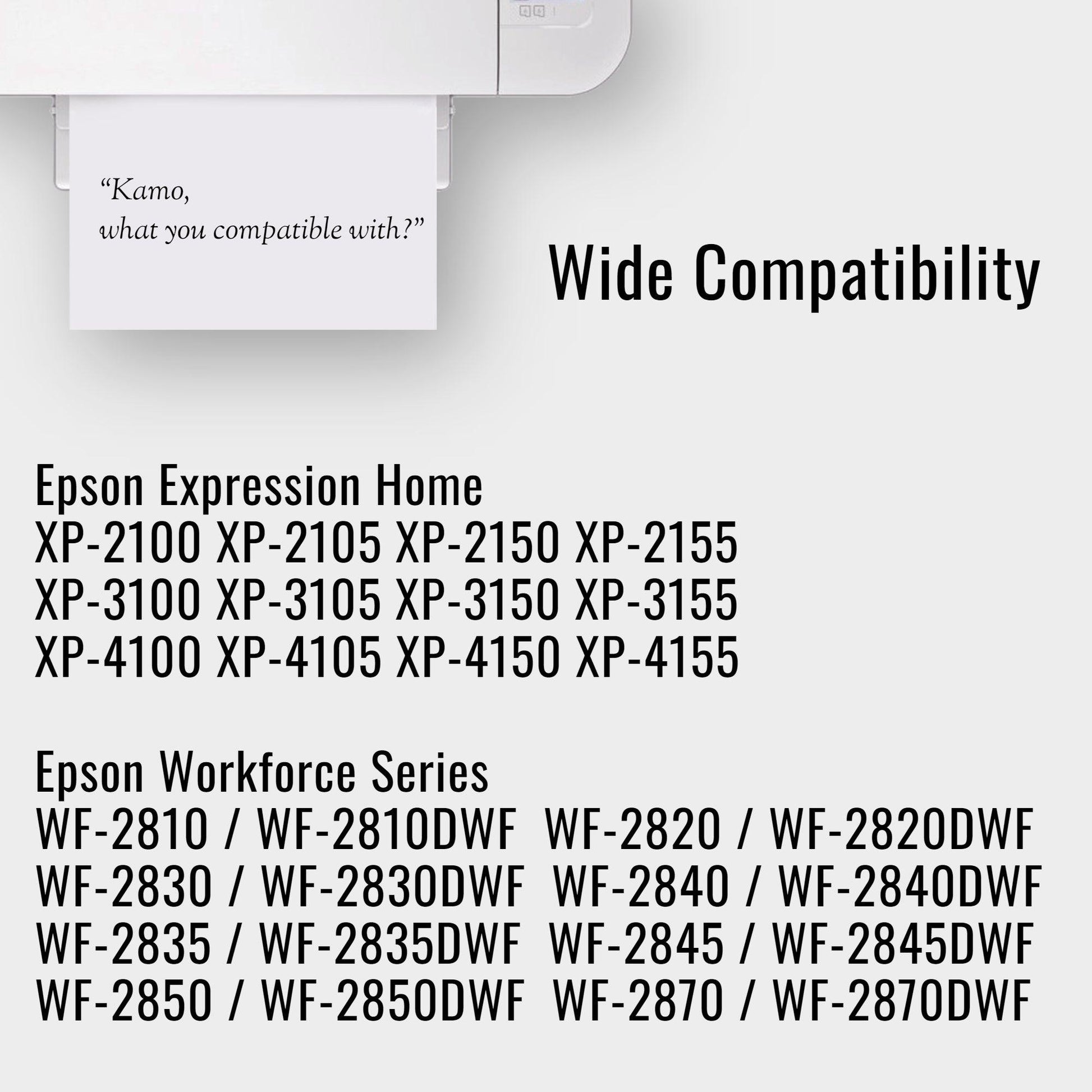 Kamo 603XL Colour Compatible with Epson 603 603XL Ink Cartridges