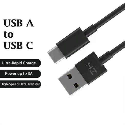 ZMI USB A to USB C Cable 3A USB to USB C Charger Cable Fast Charge Compatible with iPhone 15 Pro Max, Galaxy S24 S23 Ultra, Nokia X30, iPad Pro 2021, Huawei honor/nova, Redmi Note9 Pro/k30