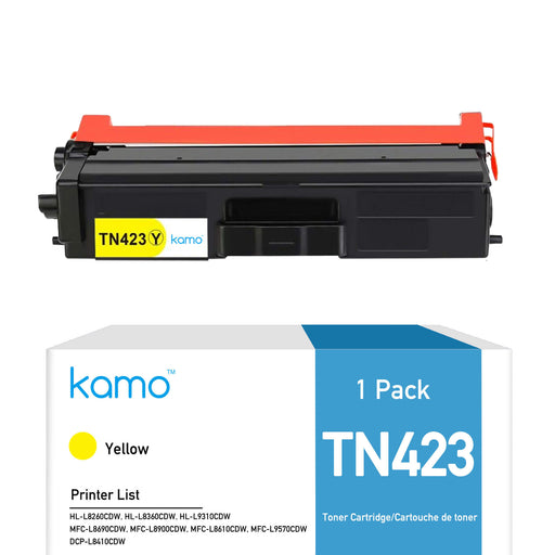 Kamo TN423 for Brother TN-421Y TN-423Y Toner