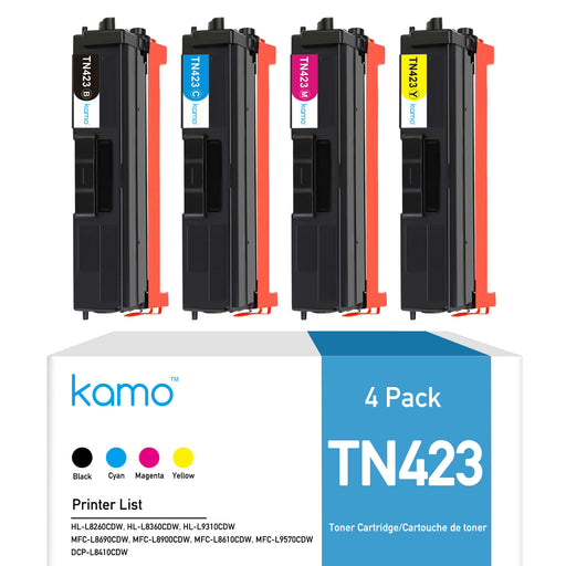 Kamo TN423 for Brother TN-421 TN-423 Toner