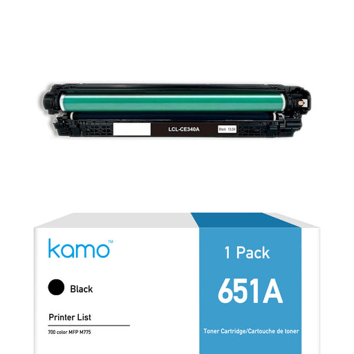 Kamo 651A for HP 651A CE340A Toner (1 Pack)