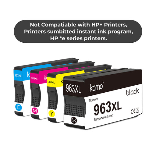 Kamo 963 XL for HP 963 963XL Ink Cartridges